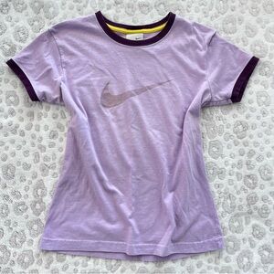 Nike Women's Lavender Ringer Tee